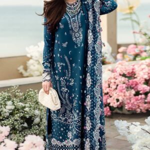 Embroidered Dhanak by Riwa Collection