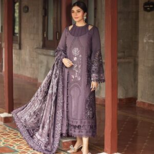 Embroidered Dhanak by Riwa Collection